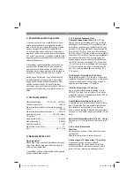 Preview for 119 page of EINHELL 23.424.70 Operating Instructions Manual