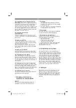 Предварительный просмотр 75 страницы EINHELL 23.471.80 Original Operating Instructions