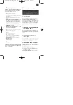 Preview for 9 page of EINHELL 23.520.10 Operating Instructions Manual