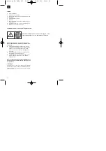 Preview for 10 page of EINHELL 23.520.10 Operating Instructions Manual