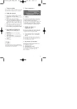 Preview for 13 page of EINHELL 23.520.10 Operating Instructions Manual