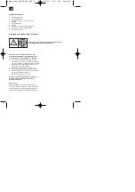 Preview for 4 page of EINHELL 23.520.12 Operating Instructions Manual