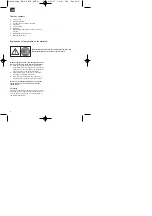 Preview for 6 page of EINHELL 23.520.12 Operating Instructions Manual