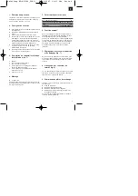 Preview for 9 page of EINHELL 23.520.12 Operating Instructions Manual