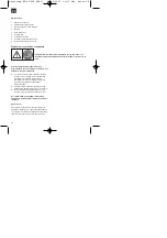 Preview for 22 page of EINHELL 23.520.12 Operating Instructions Manual