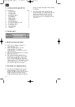 Preview for 10 page of EINHELL 23.651.57 Operating Instructions Manual