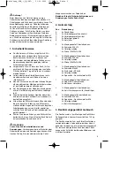 Предварительный просмотр 3 страницы EINHELL 23.651.58 Operating Instructions Manual