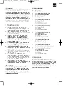 Предварительный просмотр 5 страницы EINHELL 23.651.58 Operating Instructions Manual