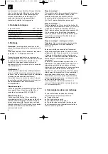 Предварительный просмотр 8 страницы EINHELL 23.651.58 Operating Instructions Manual