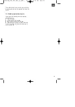 Предварительный просмотр 35 страницы EINHELL 23.655.80 Operating Instructions Manual