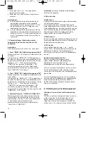 Предварительный просмотр 72 страницы EINHELL 23.655.80 Operating Instructions Manual