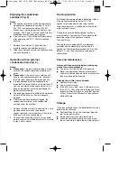 Preview for 9 page of EINHELL 23.690.40 Operating Instructions Manual