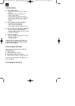 Предварительный просмотр 10 страницы EINHELL 23.690.40 Operating Instructions Manual