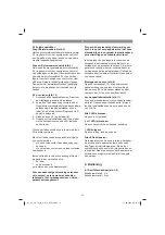 Preview for 72 page of EINHELL 2347160 Original Operating Instructions