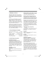 Preview for 14 page of EINHELL 2347165 Operating Instructions Manual