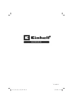 Preview for 26 page of EINHELL 2347165 Operating Instructions Manual