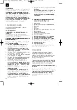 Предварительный просмотр 22 страницы EINHELL 2540 CB Operating Instructions Manual