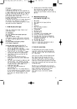 Предварительный просмотр 27 страницы EINHELL 2540 CB Operating Instructions Manual