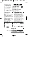 Предварительный просмотр 37 страницы EINHELL 33.085.50 Assembly And Operating Instructions Manual