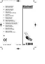 Preview for 1 page of EINHELL 34.002.70 Operating Instructions Manual