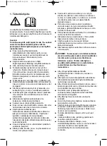 Preview for 27 page of EINHELL 34.012.31 Directions For Use Manual