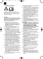 Preview for 36 page of EINHELL 34.012.31 Directions For Use Manual