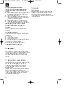 Предварительный просмотр 86 страницы EINHELL 34.012.80 Original Operating Instructions