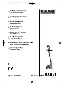 Предварительный просмотр 3 страницы EINHELL 34.016.20 Operating Instructions Manual