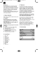 Preview for 12 page of EINHELL 34.016.51 Operating Instructions Manual