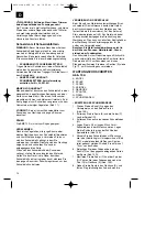 Предварительный просмотр 14 страницы EINHELL 34.016.76 Operating Instructions Manual