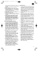 Preview for 19 page of EINHELL 34.016.76 Operating Instructions Manual