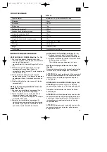 Preview for 29 page of EINHELL 34.016.76 Operating Instructions Manual