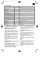 Preview for 39 page of EINHELL 34.016.76 Operating Instructions Manual