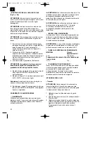 Preview for 40 page of EINHELL 34.016.76 Operating Instructions Manual