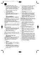 Preview for 44 page of EINHELL 34.016.76 Operating Instructions Manual