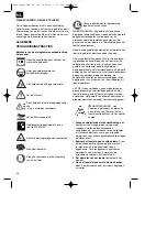 Preview for 46 page of EINHELL 34.016.76 Operating Instructions Manual