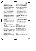 Preview for 49 page of EINHELL 34.016.76 Operating Instructions Manual