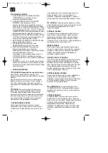 Preview for 70 page of EINHELL 34.016.76 Operating Instructions Manual