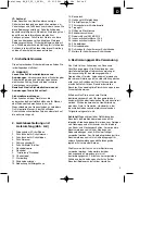 Предварительный просмотр 9 страницы EINHELL 34.017.90 Operating Instructions Manual