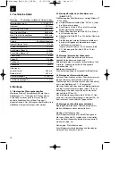 Предварительный просмотр 10 страницы EINHELL 34.017.90 Operating Instructions Manual