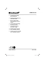 EINHELL 34.019.53 Original Operating Instructions preview