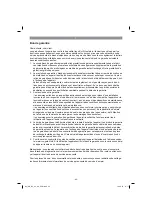 Preview for 42 page of EINHELL 34.019.53 Original Operating Instructions