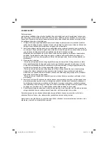 Preview for 73 page of EINHELL 34.019.53 Original Operating Instructions