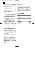 Предварительный просмотр 6 страницы EINHELL 34.021.00 Operating Instructions Manual