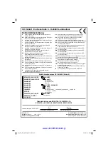 Preview for 85 page of EINHELL 34.033.70 Original Operating Instructions