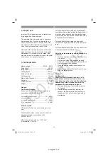 Preview for 15 page of EINHELL 34.034.60 Original Operating Instructions