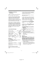 Preview for 22 page of EINHELL 34.034.60 Original Operating Instructions