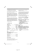 Preview for 85 page of EINHELL 34.034.60 Original Operating Instructions