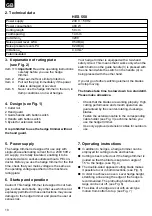 Preview for 10 page of EINHELL 34.035.19 Operating Instructions Manual