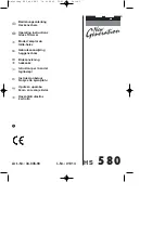 Preview for 1 page of EINHELL 34.035.90 Operating Instructions Manual